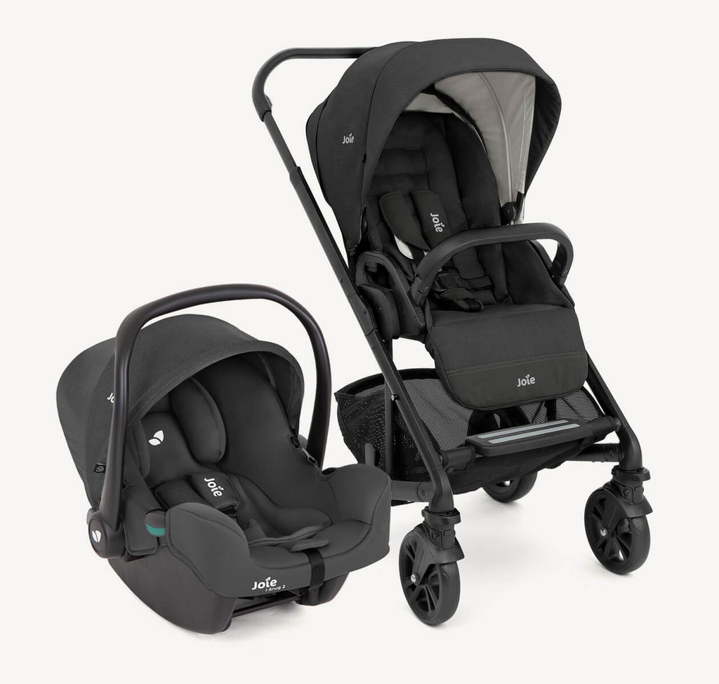 Le duo chrome™ La poussette 3 en 1 réversible par l'assise qui se combine avec une coque - 1
